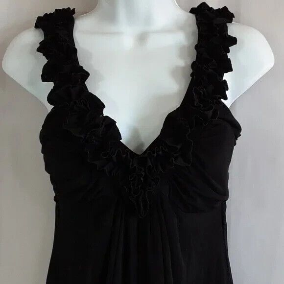 Saint Tropez West size 6 black dress * - Picture 2 of 12